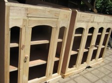 wood cabinet construction