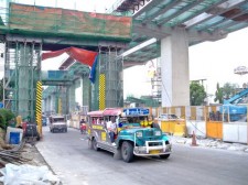 manila expressway under construction