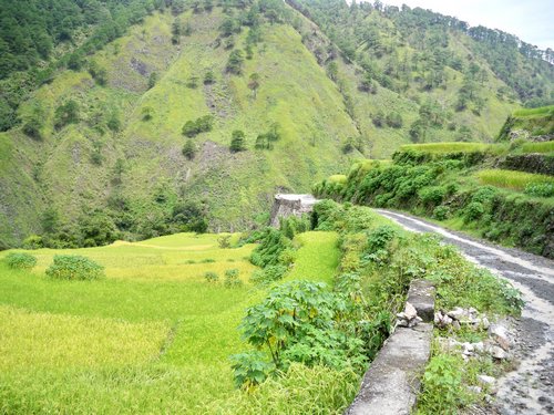 Banaue to Sagada road