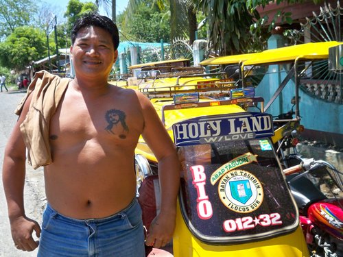 philippine tricycles proud filipino tricycle driver