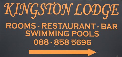 Kingston Lodge Signboard