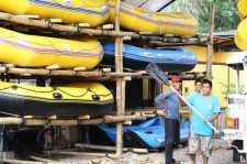 white water rafts