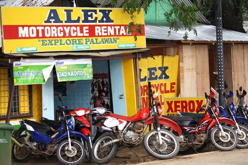 Puerto Princesa motorcycle rentals