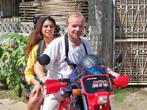 Exploring Palawan by motorbike