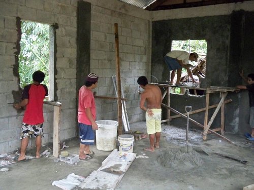 concrete house in the philippines