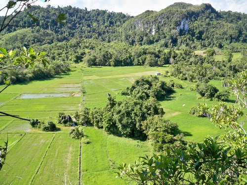 View from top of Ugong Rock
