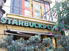 Malate Pensionne and Starbucks Coffee Manila