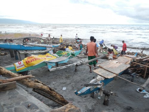 Dumaguete waterfront after Sendong