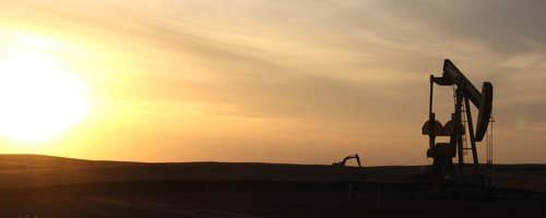 Bakken sunset Bakken oil pump