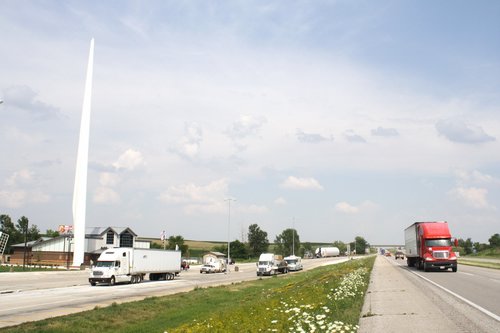 upright windmill blade
