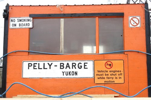 Pelly barge ferry